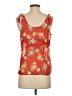 Bellatrix 100% Polyester Orange Sleeveless Blouse Size S - photo 2