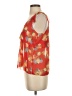 Bellatrix 100% Polyester Orange Sleeveless Blouse Size S - photo 5