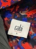 CAbi 100% Polyester Black Short Sleeve Blouse Size L - photo 7
