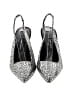 Nine West Silver Heels Size 5 - photo 2
