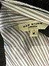 Max Studio Stripes Silver Sleeveless Blouse Size M - photo 7