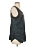 CAbi 100% Polyester Gray Sleeveless Blouse Size S - photo 4