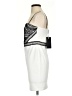StyleStalker Graphic White Cocktail Dress Size S - photo 5