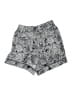 Express Paisley Gray Black Shorts Size S - photo 1