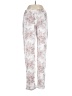 Echo Floral White Casual Pants Size S - photo 1