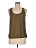 Jennifer Lopez 100% Polyester Green Sleeveless Blouse Size M - photo 1