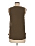 Jennifer Lopez 100% Polyester Green Sleeveless Blouse Size M - photo 2