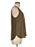Jennifer Lopez 100% Polyester Green Sleeveless Blouse Size M - photo 4