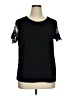Assorted Brands Black Short Sleeve Top Size XL - photo 1