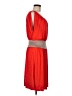 Express Color Block Red Cocktail Dress Size M - photo 4
