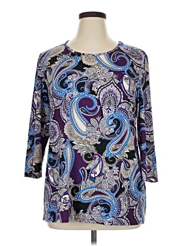 ANNTHONY 3/4 Sleeve Blouse (view 1)