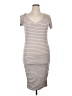 PrAna Stripes Tan Gray Casual Dress Size XL - photo 1
