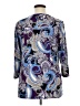 ANNTHONY 100% Polyester Paisley Purple 3/4 Sleeve Blouse Size XL - photo 2