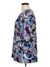 ANNTHONY 100% Polyester Paisley Purple 3/4 Sleeve Blouse Size XL - photo 5