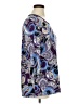 ANNTHONY 100% Polyester Paisley Purple 3/4 Sleeve Blouse Size XL - photo 4