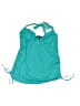 Pez D'Or Solid Teal Swimsuit Top Size XL - photo 1