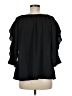 Love Scarlett 100% Polyester Black 3/4 Sleeve Blouse Size M - photo 2