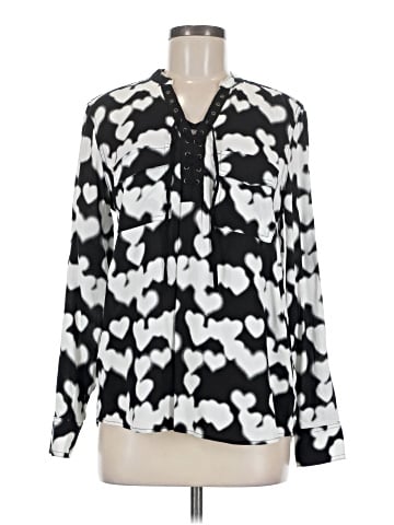 Rock & Republic Long Sleeve Blouse (view 1)