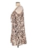 C.O.Z.Y Animal Print Tan Casual Dress Size 8 - photo 5