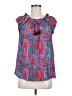 Figue 100% Viscose Pink Sleeveless Blouse Size M - photo 1