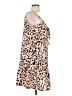 C.O.Z.Y Animal Print Tan Casual Dress Size 8 - photo 4