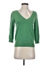 H&M 100% Cotton Green Pullover Sweater Size S - photo 1