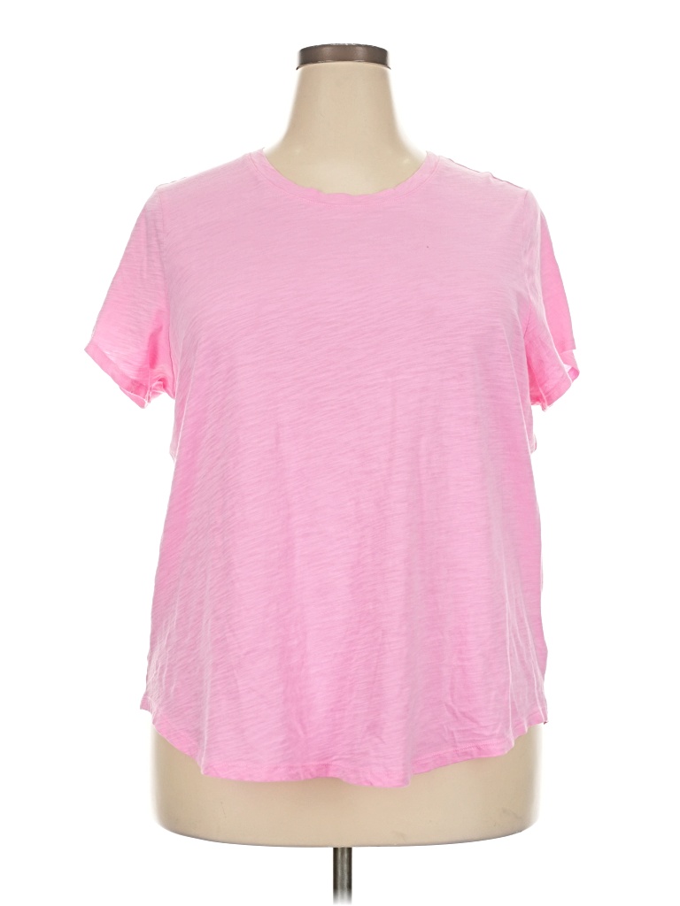 Pre-owned Old Navy Short Sleeve T-shirt In Pink