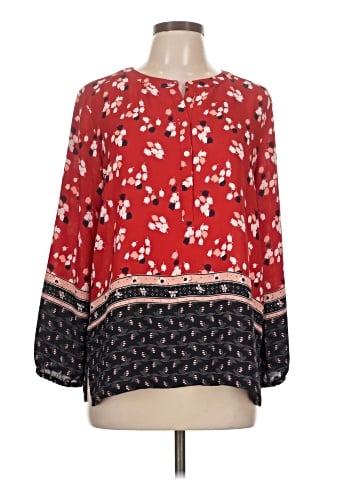 Ann Taylor LOFT Outlet 3/4 Sleeve Blouse (view 1)