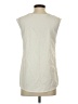 Ann Taylor 100% Polyester Ivory Sleeveless Blouse Size XS - photo 2