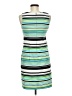 I.N. Studio Stripes Green Casual Dress Size 8 (petite) - photo 2