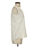 Ann Taylor 100% Polyester Ivory Sleeveless Blouse Size XS - photo 4