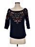 Boston Proper Blue 3/4 Sleeve Top Size XS - photo 1