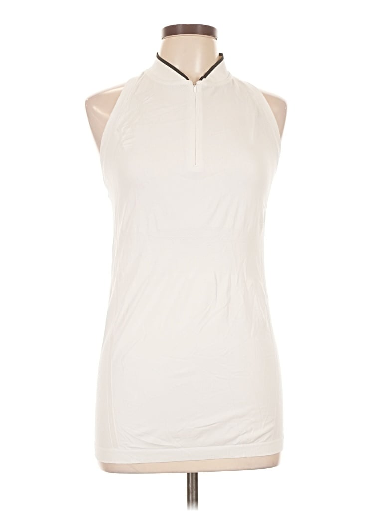 Pre-owned Athleta Active T-shirt In Ivory