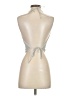 Shein 100% Polyester Silver Sleeveless Top Size 4 - photo 2