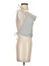 Shein 100% Polyester Silver Sleeveless Top Size 4 - photo 4
