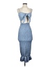 Mable Blue Cocktail Dress Size S - photo 1