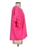 Umgee 100% Polyester Pink Short Sleeve Blouse Size S - photo 4