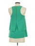 Cooper & Ella 100% Polyester Green Sleeveless Top Size S - photo 2