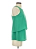 Cooper & Ella 100% Polyester Green Sleeveless Top Size S - photo 4