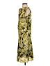 Talbots 100% Silk Yellow Cocktail Dress Size 2 (petite) - photo 5