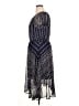 CHRIS McLaughlin Print Blue Casual Dress Size 14 - photo 5