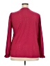 Kikula Burgundy Long Sleeve Blouse Size XXL - photo 2