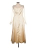 Shein 100% Polyester Ivory Cocktail Dress Size L - photo 2
