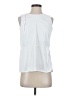 Alfani 100% Polyester White Sleeveless Blouse Size XS - photo 1
