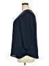 Gap Outlet 100% Polyester Blue 3/4 Sleeve Blouse Size XXL - photo 5