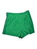 Shein Curve 100% Polyester Solid Green Shorts Size 3X - photo 1