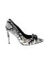 BEAUTIISOLES Print Ivory Gray Heels Size 10 - photo 1