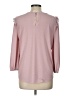 Adrianna Papell Pink 3/4 Sleeve Top Size L - photo 2