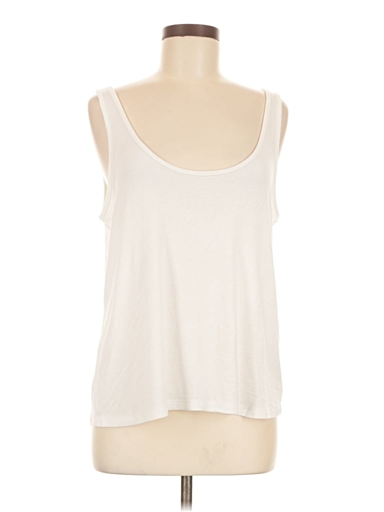 Pre-owned A New Day Sleeveless T-shirt In Ivory