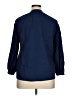 Cremieux 100% Viscose Solid Blue 3/4 Sleeve Button-Down Shirt Size XL - photo 2